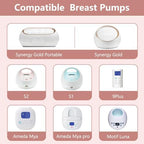 Ivaronal breast pump shield showing exact 18mm internal opening measurements