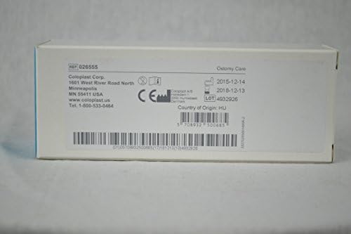 Ten count box of Coloplast Brava moldable filler strips for securing ostomy baseplates.