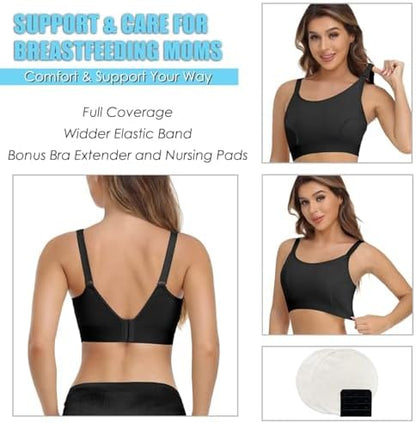 Authentic Ensdoar hands free pumping bra side view