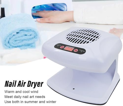 Side profile of Oubrelu 300W nail drying fan