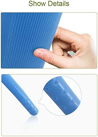 Squeezable blue plastic stoma cleaning bottle for hygiene maintenance