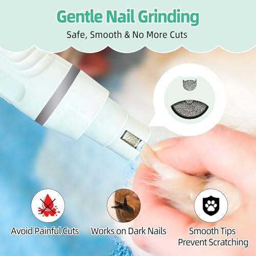 Lyrzzey two in one pet grooming kit USB charging cable connection