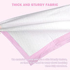 Close-up of Reflyaway changing pad absorbent layer and heat-sealed edges