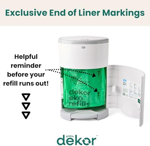 Authentic USA imported Dekor diaper disposal refill box