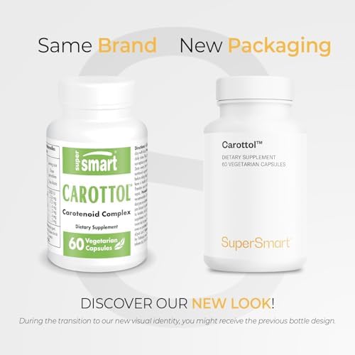 Supersmart Carottol 60 vegetarian capsules supplement label
