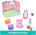 Gabbyâ€™s Dollhouse, Sweet Dreams Bedroom with Pillow Cat Figure and 3 Accessories, 3 Furniture and 2 Deliveries, Kids Toys for Ages 3 and up - Image 4