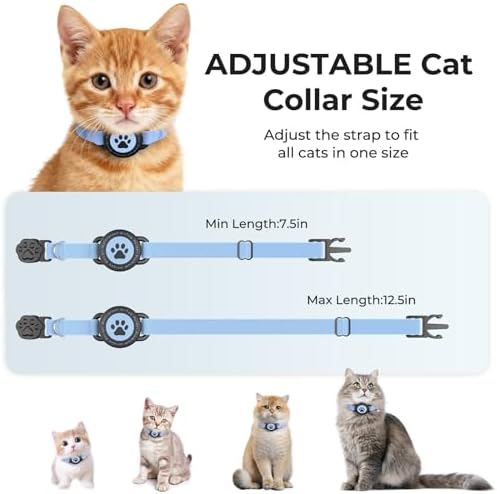 Waterproof IP68 smart cat collar tracking hub layout under running water testing conditions