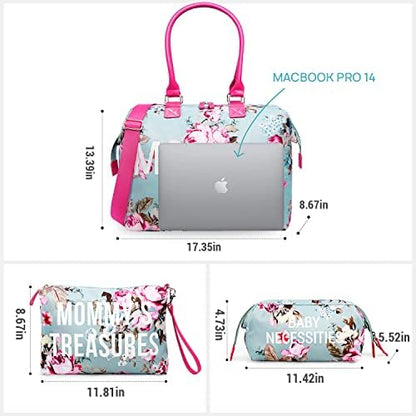 LitBear hospital tote bag with adjustable shoulder strap