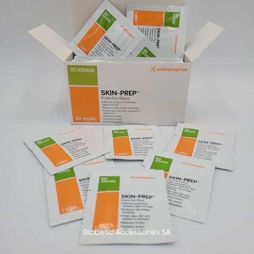 Imported USA medical skin prep wipes packaging showing ingredients and usage safety