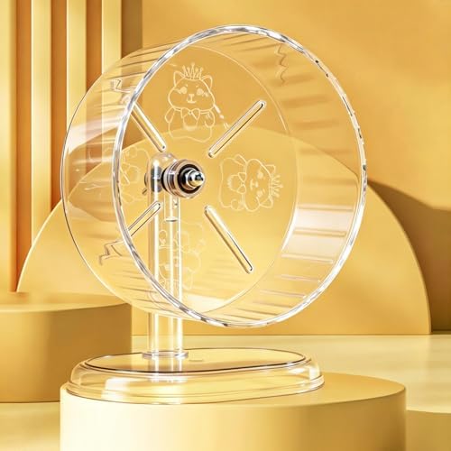 Durable acrylic hamster toy base showing anti slip stability design.