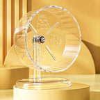 Durable acrylic hamster toy base showing anti slip stability design.