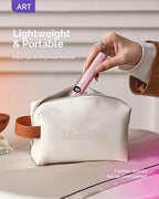 MelodySusie aluminum alloy nail curing light angled perspective