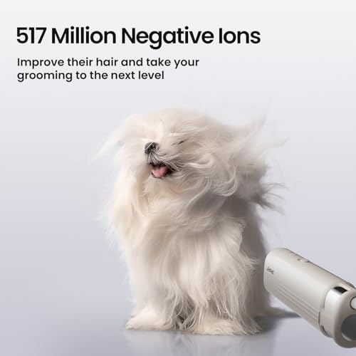 Back view of JirPet Pet Neck Dryer showing air intake