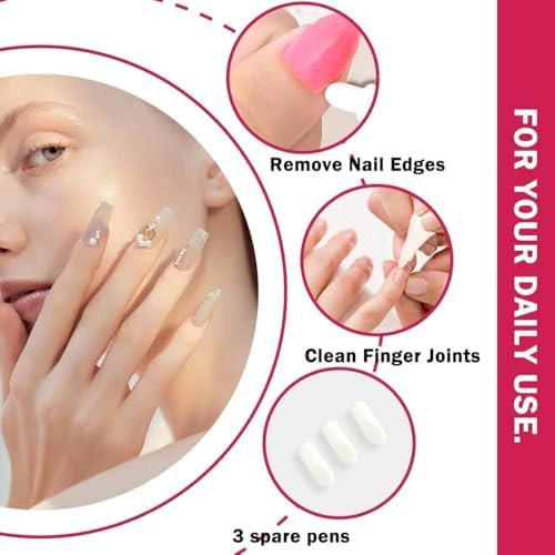 Professional nail art cleanup tool by Essivox