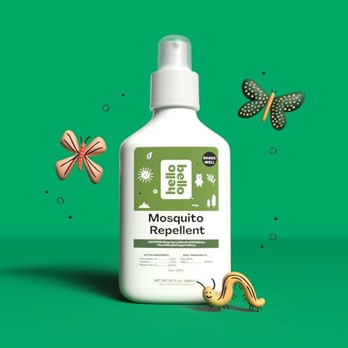 Hello Bello plant-based mosquito spray for children