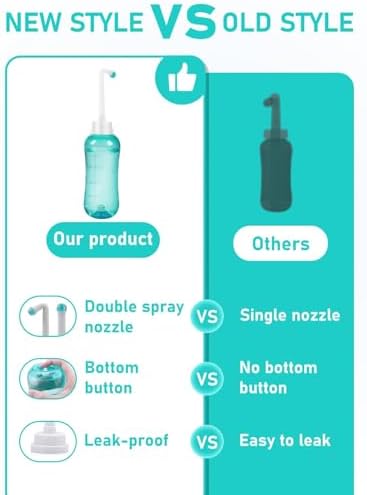 PropoDusche 500ml peri bottle for feminine hygiene and baby care.
