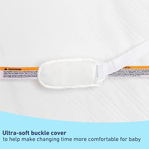 Graco baby changing pad non skid bottom and security straps