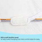 Graco baby changing pad non skid bottom and security straps