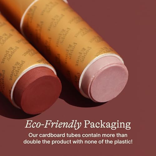 Poppy & Pout All Natural Lip Tint, Cardboard Tube, Hand-Filled, Beeswax, Vitamin E, Coconut Oil, Cruelty Free, All-Natural Shades (Faye) - Image 5