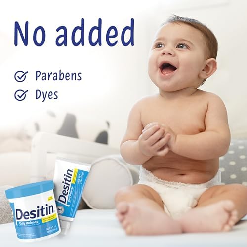 Authentic USA imported Desitin daily defense baby cream for rash relief