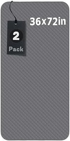 Brosive extra large 36x72 inch bed pad spread on a bed