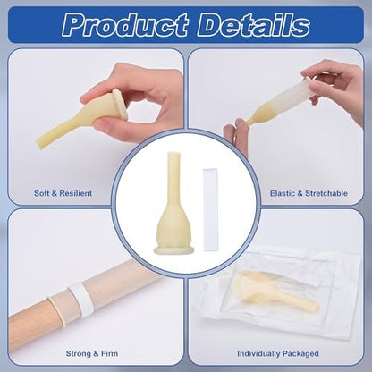 BeHerk latex condom catheter with adhesive strip