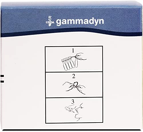 Side profile of Unda Gammadyn Mn dietary supplement box