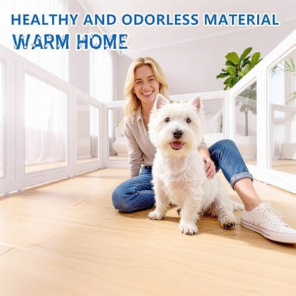 Compatible with Homelio (Clear Acrylic Dog Playpen with Door): Diagonal & Top & Bottom Connections, for a Total of 6,for DIY, Expansion & Multi-Type Fence Assembly, Etc. - Image 5