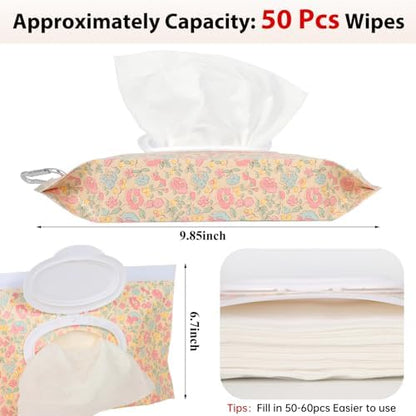Two pack Yahuipeius portable wipe dispensers for travel