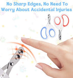 Exotic pet nail care tools showing scissor style grip handles