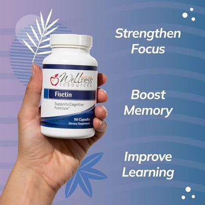 Side view of Wellness Resources longevity supplement detailing sirtuin activator benefits.
