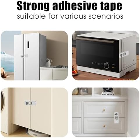 Child proof fridge lock rotating key mechanism
