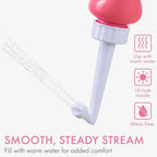 Soft squeeze EVA material of the Cynpel bidet bottle for women.