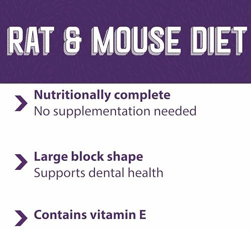 Mazuri rat and mouse diet ingredients list panel