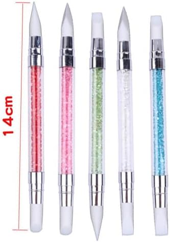 Ergonomic handles of Gembityful dual ended nail art brushes