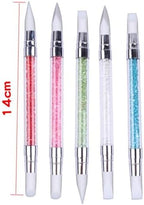 Ergonomic handles of Gembityful dual ended nail art brushes