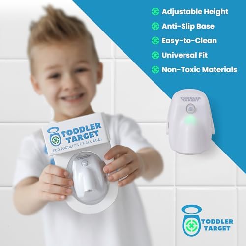 Motion sensor bullseye projection in toilet bowl