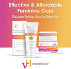 vH Essentials triple action formula feminine wash for daily odor defense and freshness