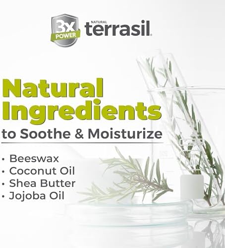 Back label of Terrasil Antifungal Soap showing 1 percent Clotrimazole active ingredient.