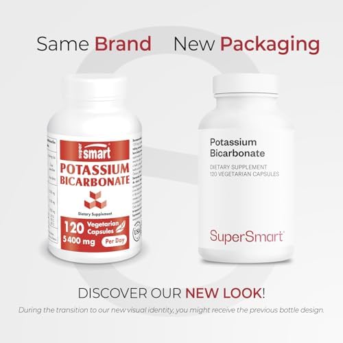 Supersmart Potassium Bicarbonate bottle label details