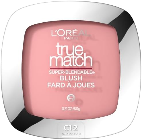 L'Oreal Paris True Match Super-Blendable Powder Blush Baby Blossom front view
