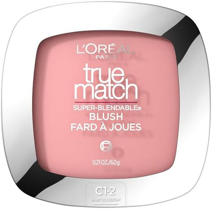 L'Oreal Paris True Match Powder Blush Baby Blossom front view packaging