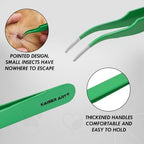 Stainless steel forked tick remover tool for pets