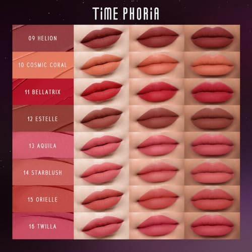 Nebula Velvet Lip Cream, 01 Cordelia Nude Pink Lip Color, Velvet Matte Finish, Lightweight Non-Drying Soft Cream Texture, Blurs Lip Lines, High Pigment Transfer-Proof Long-Lasting Lip Tint - Image 5
