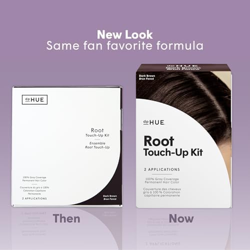 dpHUE permanent root cover up kit for gray hair