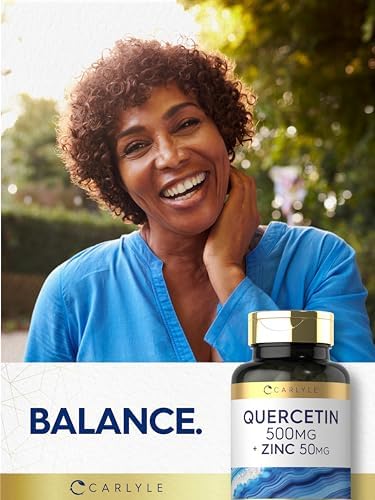 Carlyle Quercetin dietary supplement bottle ready for daily wellness
