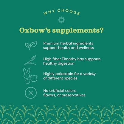 Oxbow Natural Science Vitamin C Supplement, Vitamin C & High-Fiber Timothy Hay, Guinea Pig Items, Made in the USA, Small Pet Supplies, Recommended by Veterinarians, 4.2 oz - Image 7