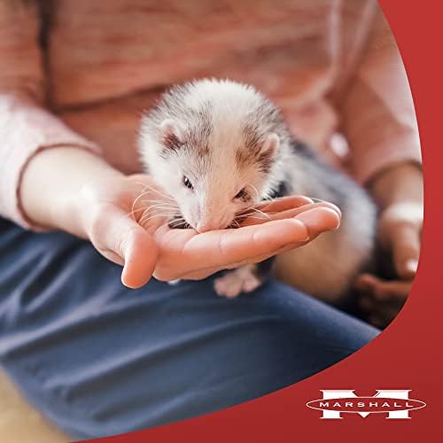 Close up of the bacon flavor ferret vitamin paste product seal