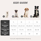 MIXJOY Dog Bed for Large Medium Small Dogs, Rectangle Washable Sleeping Puppy Bed, Soft Calming Cat Beds for Indoor Cats, Orthopedic Pet Sofa Bed, Anti-Slip Bottom with Multiple Size (20'', Grey) - Image 7
