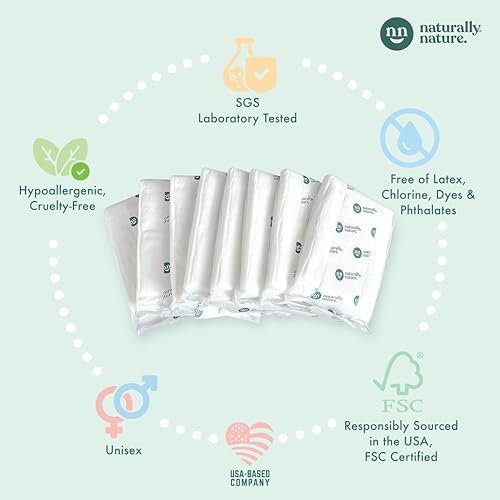 Instructions for placing Naturally Nature diaper liner